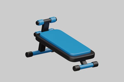Preview: Incline ab bench trainer