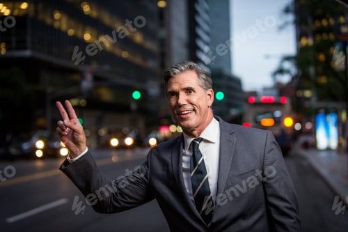 Preview: Senior businessman in New York