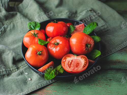 Preview: Tomato vegetable bowl plate