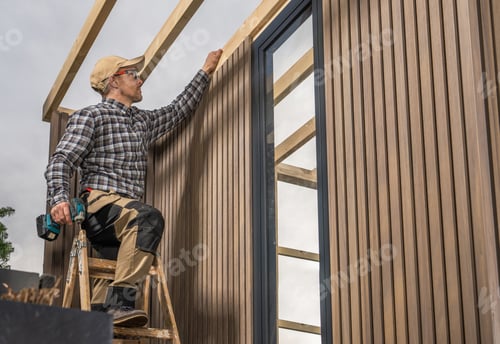 Preview: Experienced Woodworker Building Modern Backyard Garden Shed