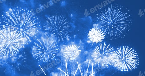 Preview: Golden Firework celebrate anniversary happy new year 2026, 4th of july holiday festival