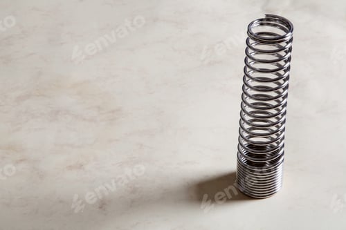 Preview: new metal springs texture background