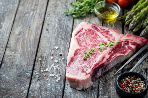 Preview: Raw T-bone Steak