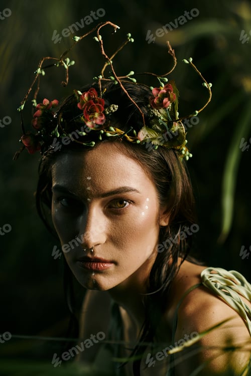 Preview: A Womans Gaze Through a Swampy Crown