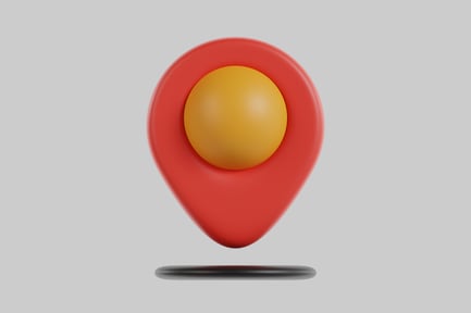 Preview: Red map marker icon