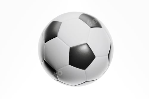 Preview: World cup 2026. Classic soccer ball isolated on a solid white background.