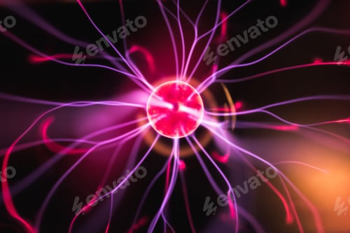 Preview: Plasma magnetic ball background