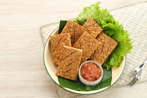 Preview: Tempeh, Tempe Goreng or Fried tempeh