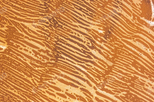 Preview: Drops- Liquid Foam. Fluid Aqua- Abstract Pattern Nature. Background- Cleansing Wash. Shampoo