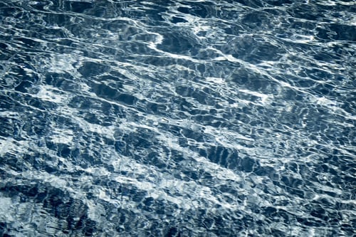 Preview: Flickering Background And Abstract Texture Of Brilliant Water Of Bright Silvery Blue Color