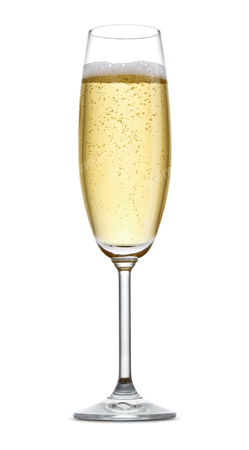 Preview: A glass of champagne