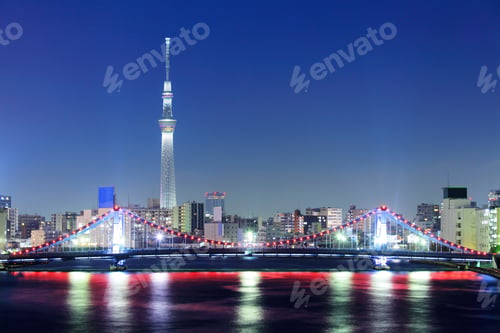 Tokyo skyline