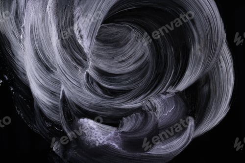 Preview: Strokes of white paint