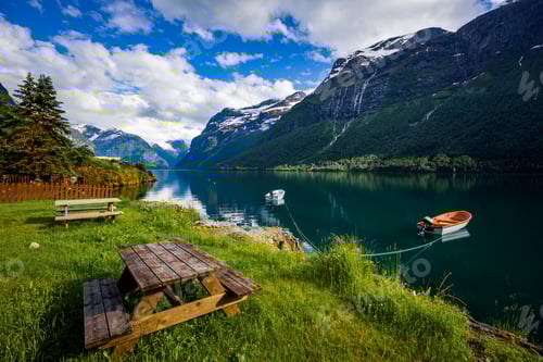 Preview: lovatnet lake Beautiful Nature Norway.