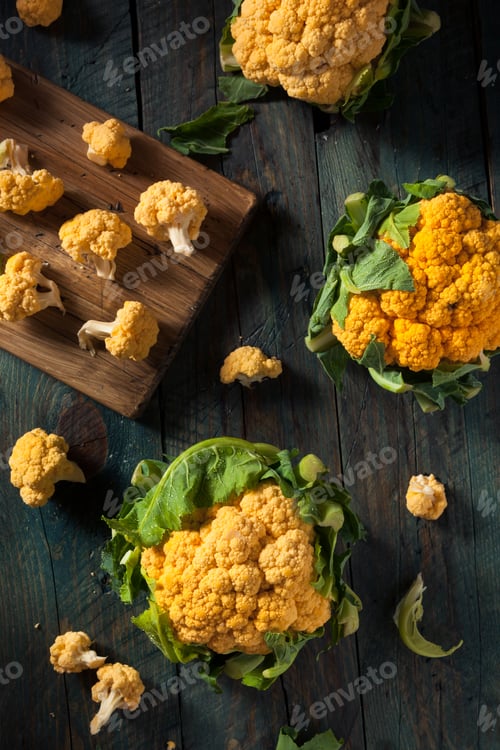 Preview: Raw Organic Orange Cauliflower