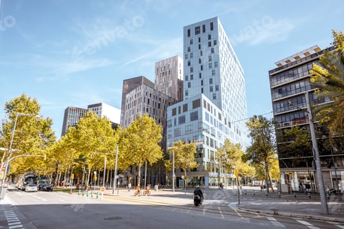 Preview: Barcelona city view