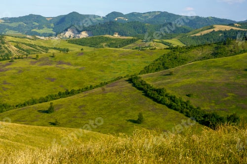 Preview: Rural landscape on the hills near Bologna, Emilia-Romagna.