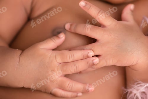 Preview: Baby New Born Toddler Feets Details Texture In Kenya