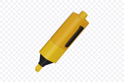 Visualização: Caneta Marker Highlighter