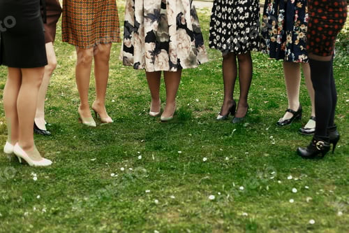 Preview: luxury stylish women at elegant celebration holding champagne