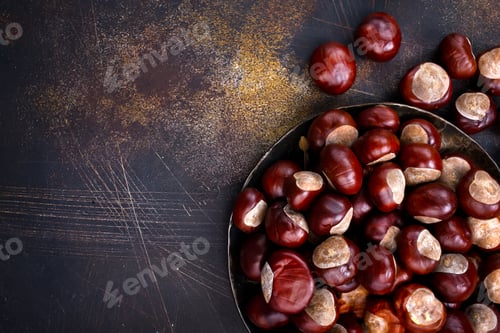 Preview: raw chesnuts