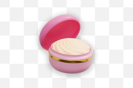 Preview: Moisturizer Jar 3D Icon