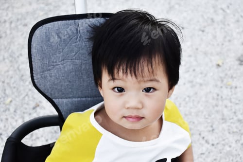 Preview: Asian boy in the park