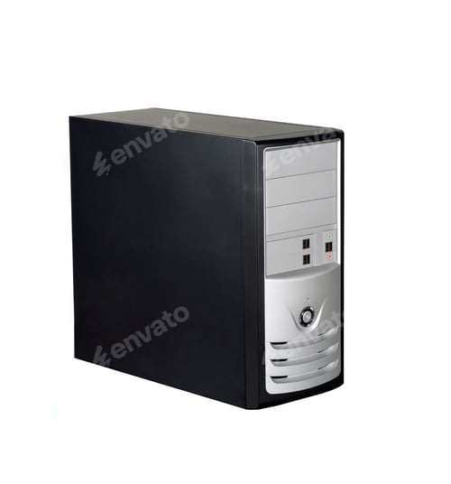 Preview: Computer case isolated