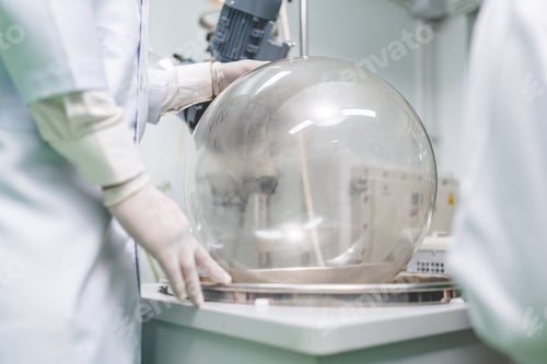 Preview: Cannabis ganja CBD oil scientific extraction machine, medicine factory technology for scientist