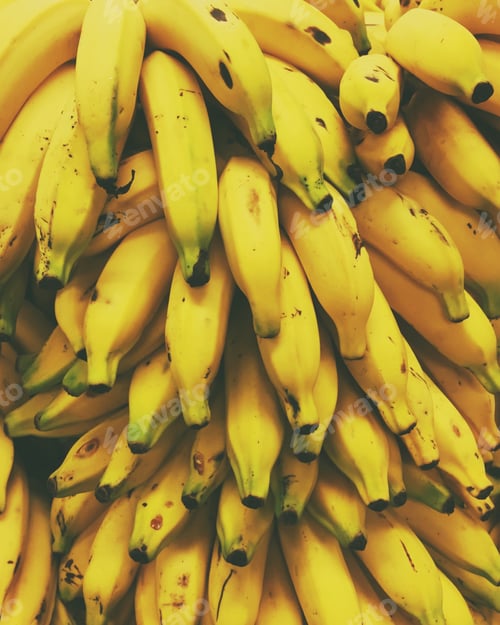 Preview: Pile of Ripe Yellow Bananas
