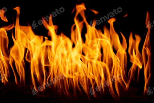 Preview: Fire flames background