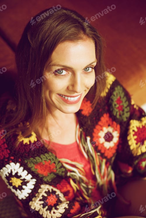Preview: Portrait of a smiling older woman