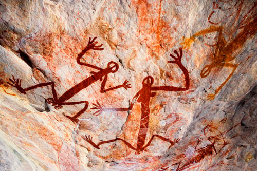 Preview: Aboriginal pictograph, Kakadu National Park, Arnhem Land, Australia