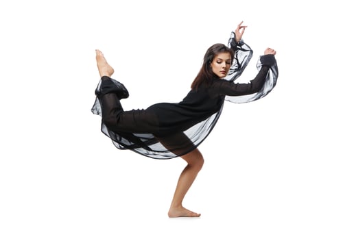 Preview: Beautiful modern dancer girl