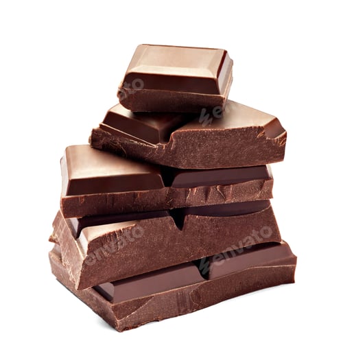 Preview: chocolate sweet food dessert stack brown cocoa dark piece delicious ingredient calorie nutrition