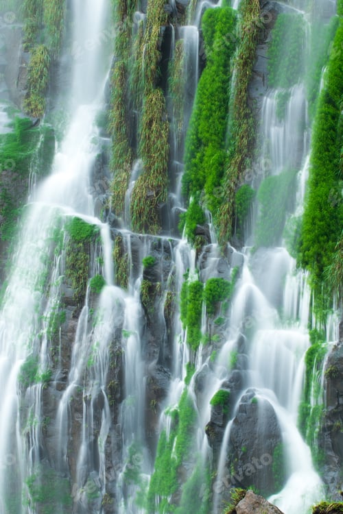 Preview: Detail of a waterfall