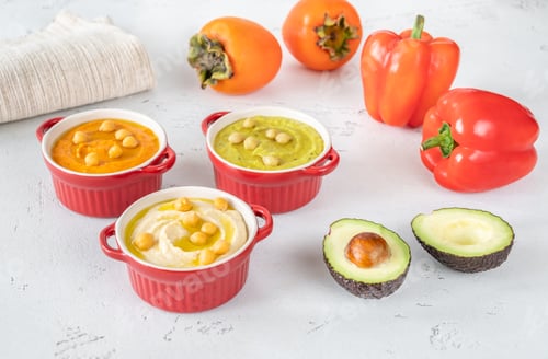 Preview: Assortment of hummus