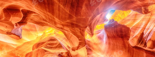 Preview: Vibrant rock formations in Antelope Canyon