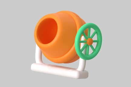 Preview: Toy-like object with a distinctive design