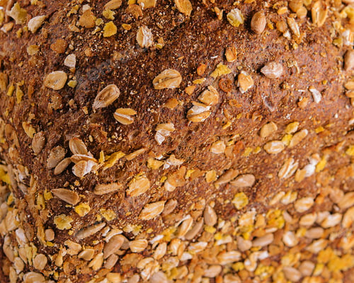 Preview: Loaf of fresh baked multigrain bread