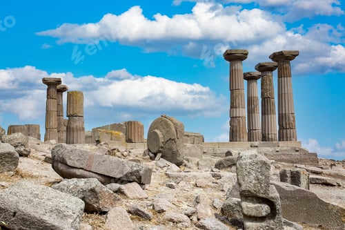Preview: Assos, ruins of ancient city, Behramkale, Turkey