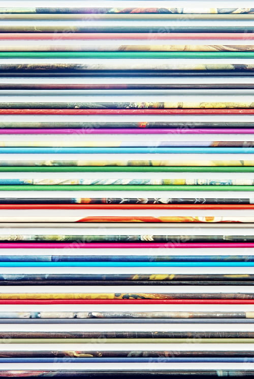 Preview: The Motley Abstract Textured Backgrounds From Color End Faces And Edges Of Book Covers