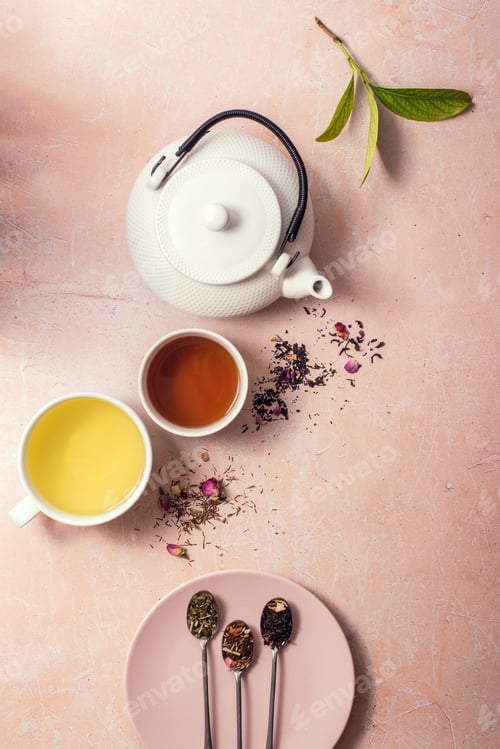 Preview: Tea Concept, Various Tea, Teapot