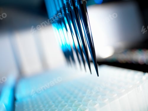 Preview: Automated chemical sampler in action used to test chemical and dna samples