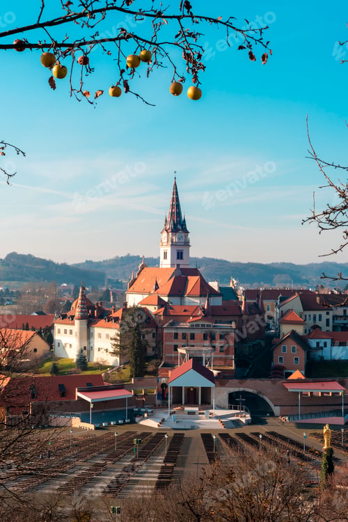 Preview: Beautiful view of Shrine of Saint Mary, Marija Bistrica, Croatia