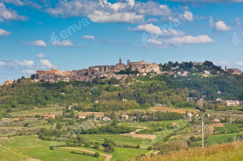 Preview: Montepulciano town view, Tuscany, Italy