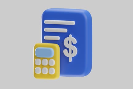 Preview: Accounting bill and calculator