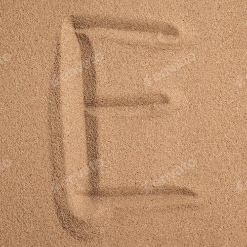 Preview: Starfish And Shells With Sand As Background. Sand Texture