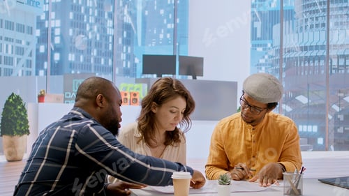 Preview: Entrepreneur sharing his vision for the high class office space