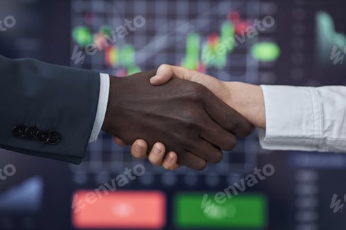 Preview: Brokers shaking hands to conclude a contract